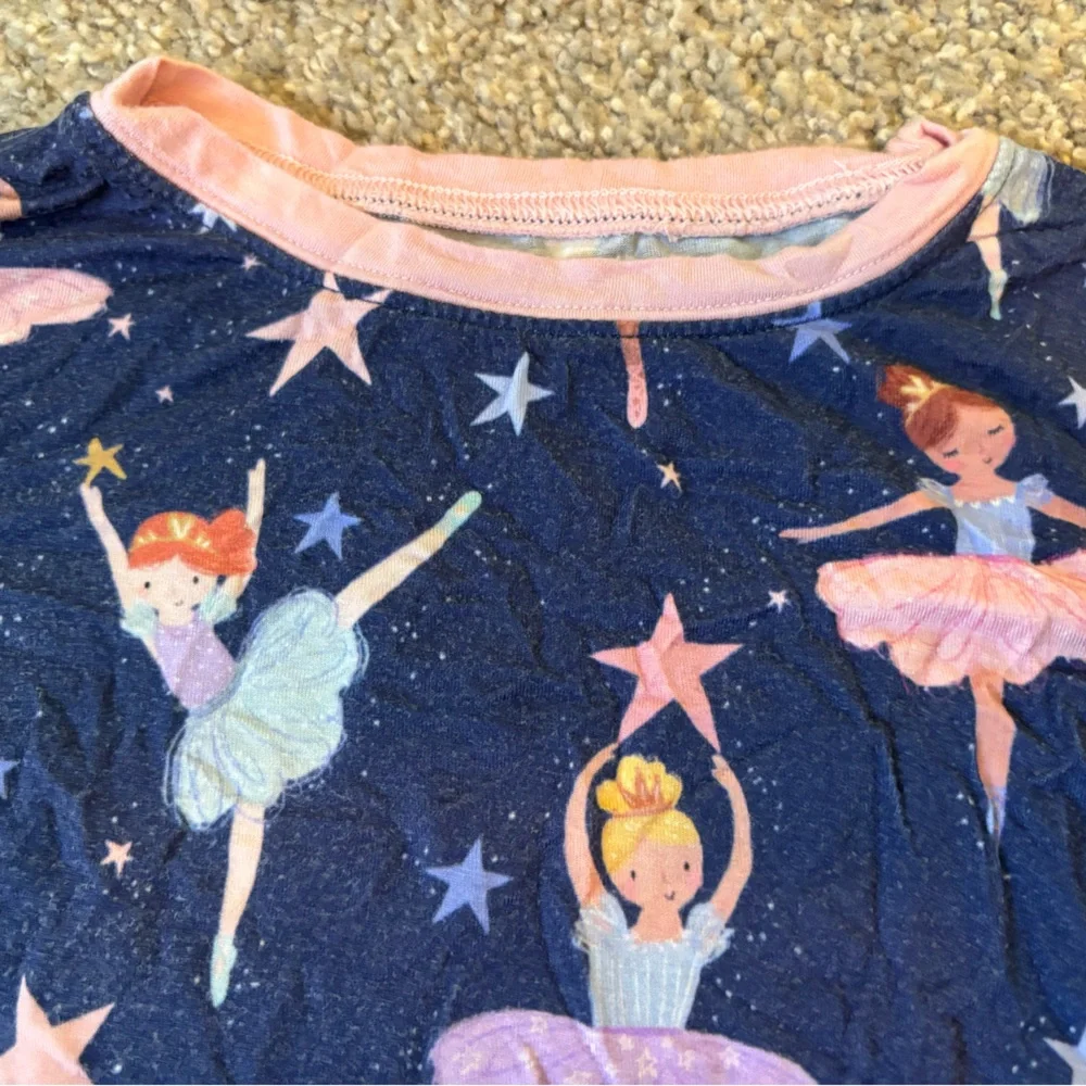 Little Sleepies Pink and Navy Pajama 2 Sets size 3T